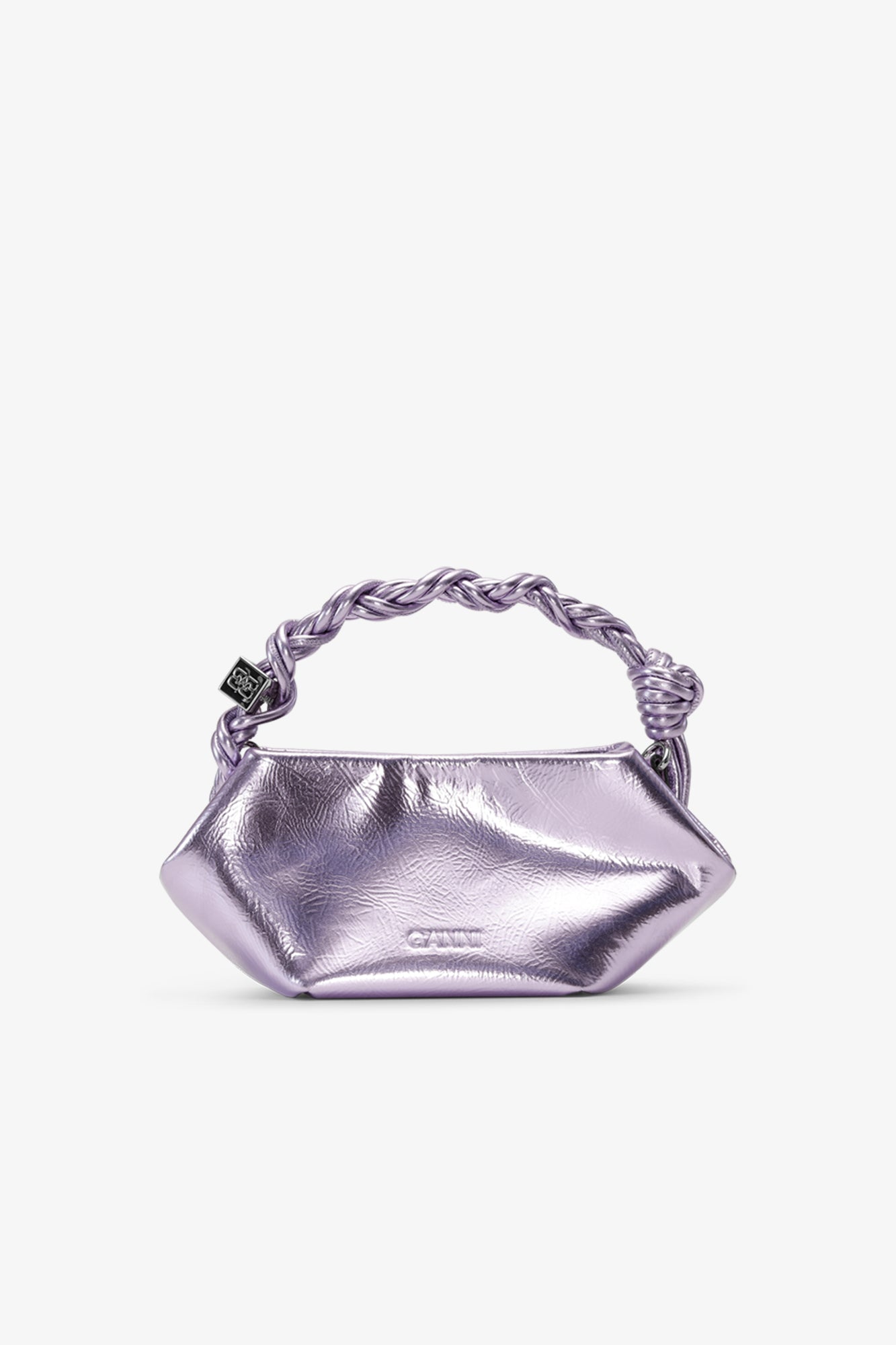 Ganni Bou Bag Mini Metallic | Pink Lavender