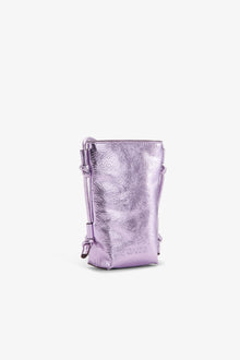 Metallic Bou Crossbody Bag | Pink Lavender