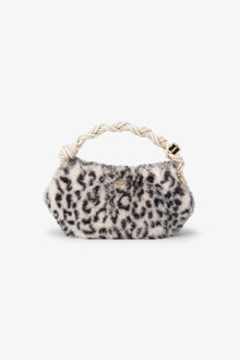 Ganni Bou Bag Mini Fur Print | Leopard