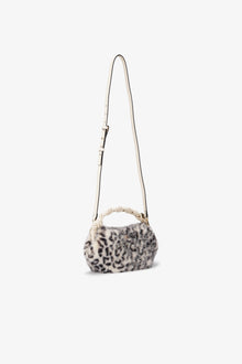 Ganni Bou Bag Mini Fur Print | Leopard