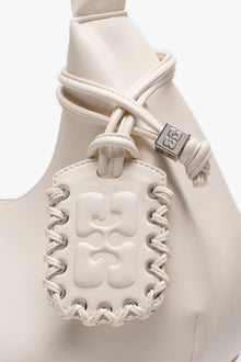 Medium Hobo Bag | Egret