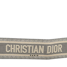 Dior | Pre-Owned Embroidered Logo Strap | Gray
