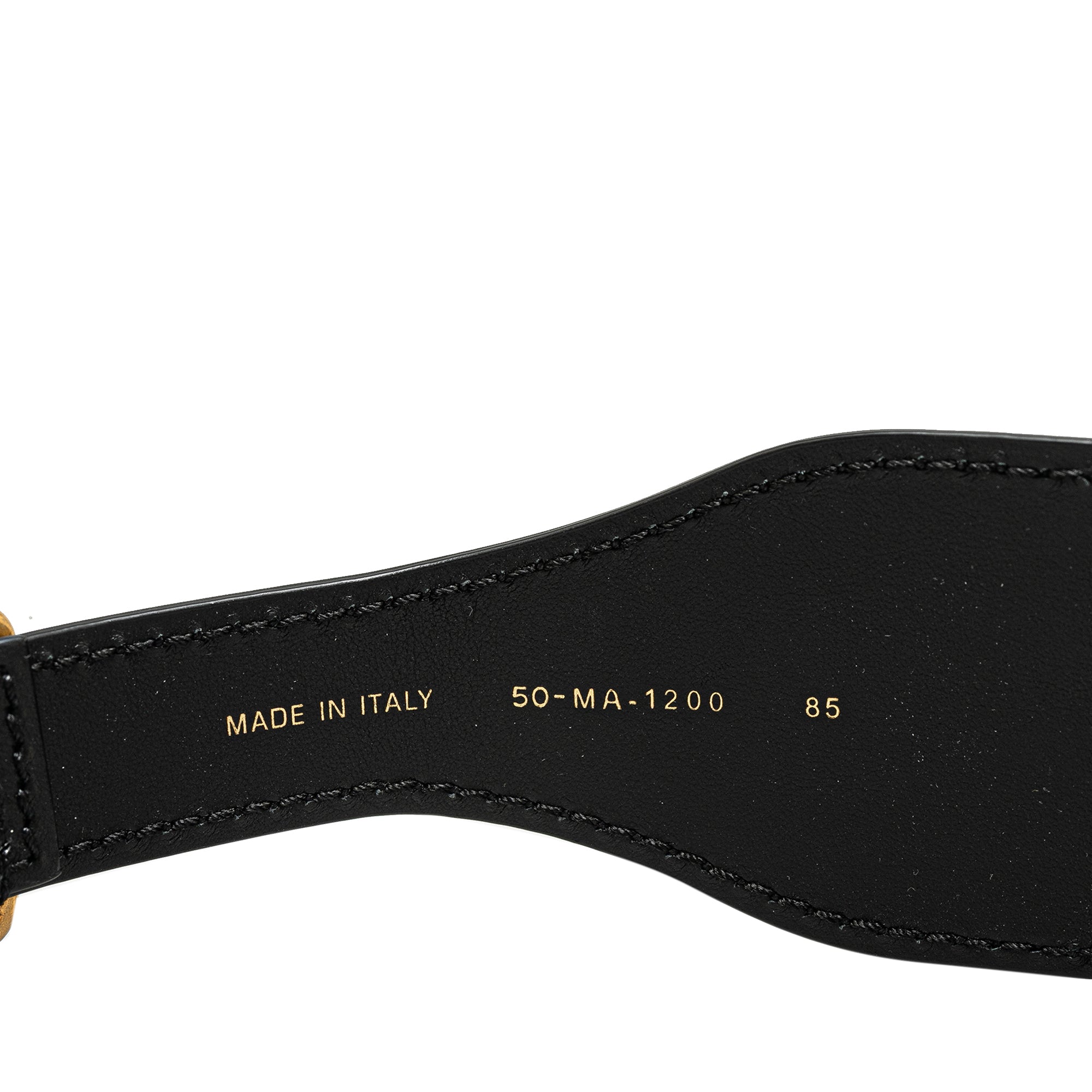 Dior | Pre-Owned Embroidered Logo Strap | Gray