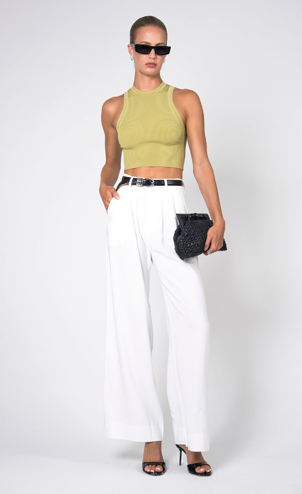 Mia Tank | Soft green