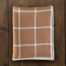 Graydon Throw | Camel/Ivory