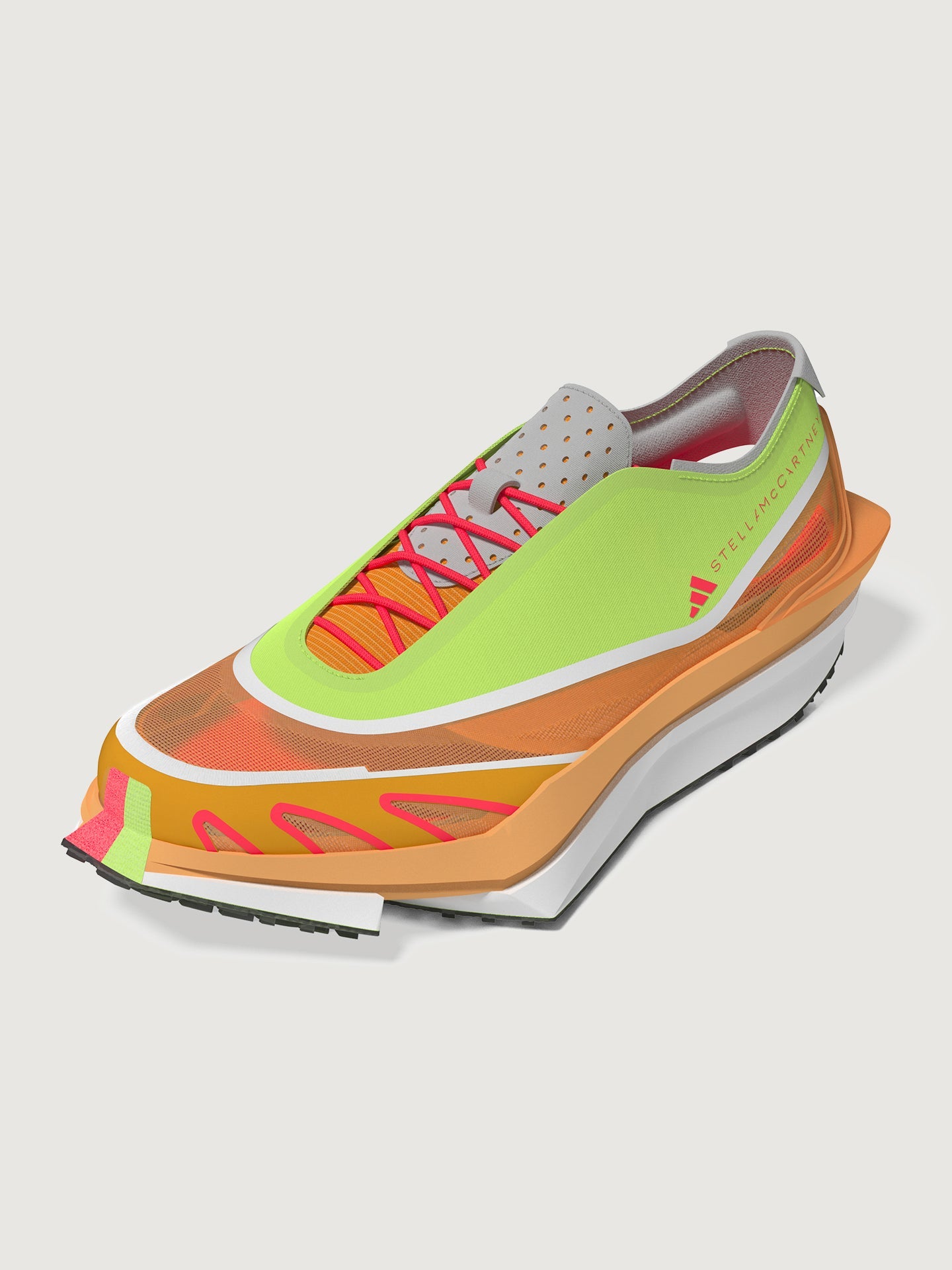 Adidas By Stella Mccartney | aSMC Earthlight Pro | Signal Green/Hazy Orange/White