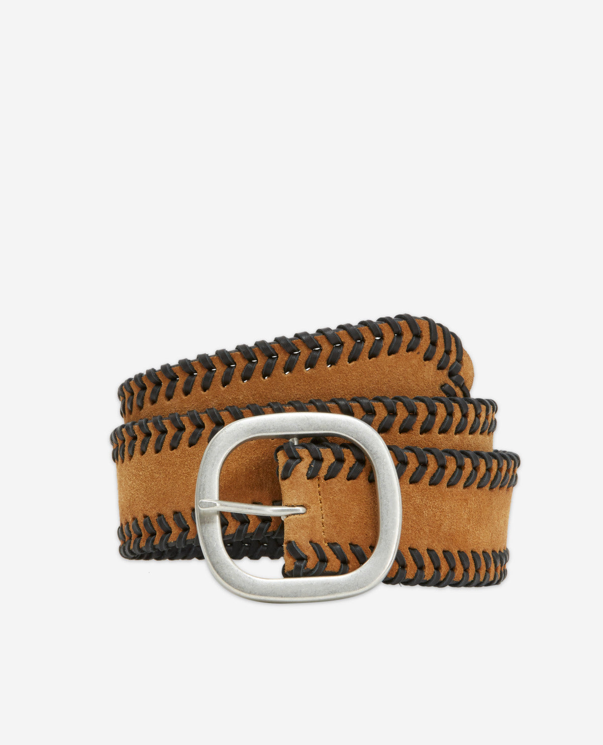 Belt With Braided Details | Women | Camel