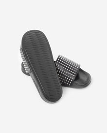 Flat Sandals With Studs | Women | Black