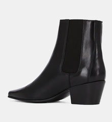 Leather Ankle Boots | Women | Black