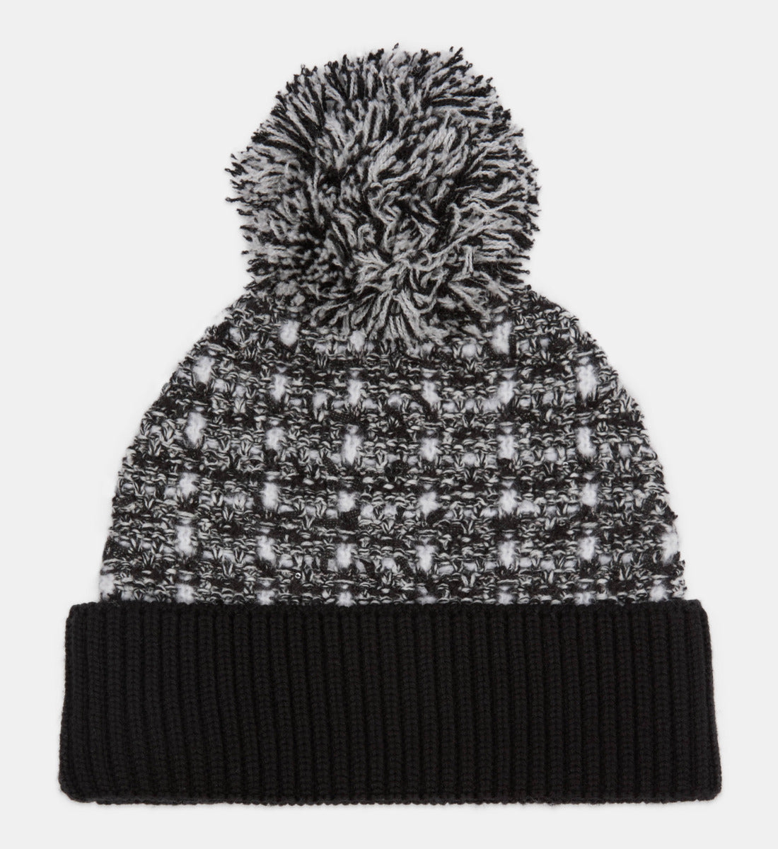 Tweed Sequined Beanie | Women | Black x White