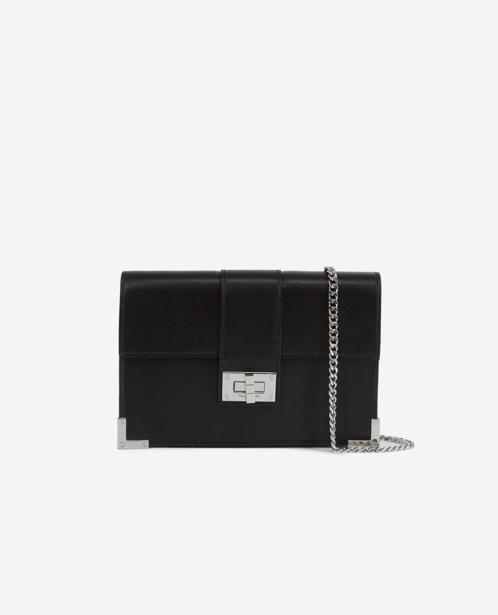 Medium Emily Pouch In Leather | Women | Black