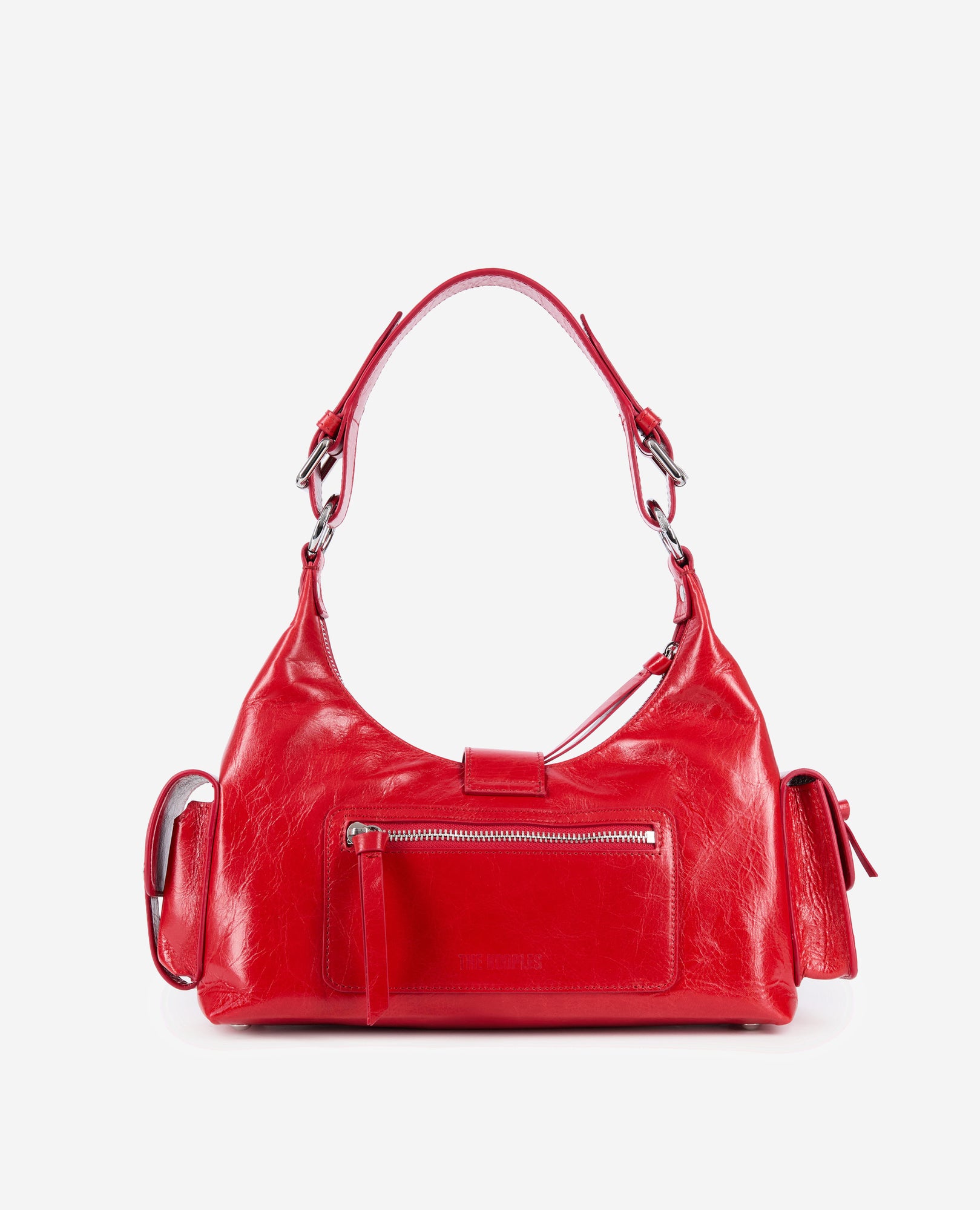 Vintage Treatment Leather Amelia Bag | Women | Red