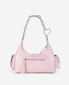 Vintage Treatment Leather Amelia Chain Bag | Women | Pink