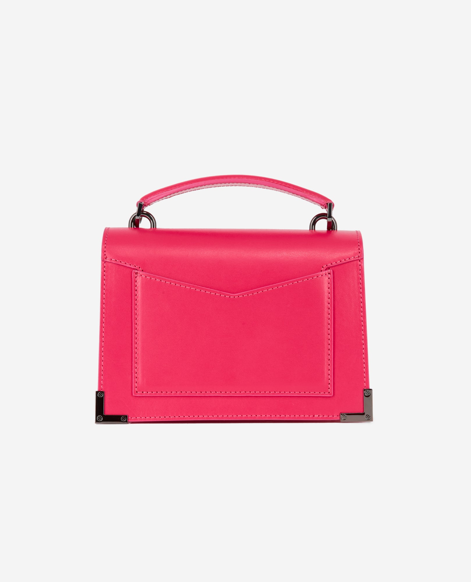 Emily Small Bag Pk Leather | Women | Dark Pink