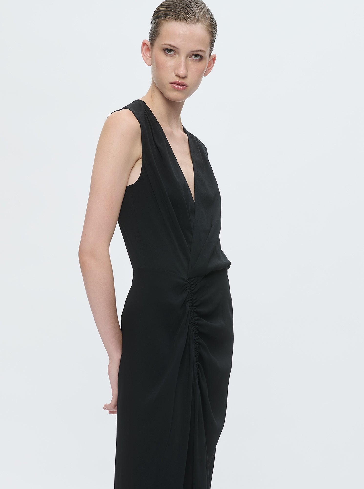 Agnes Wrap Dress | Black