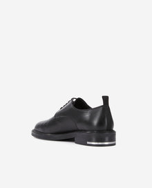 Leather Lace-Up Shoes | Women | Black