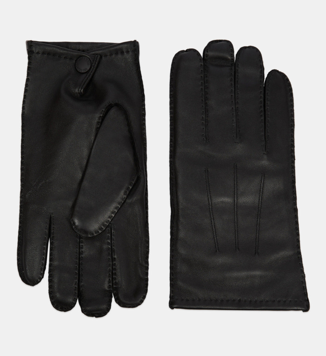 Leather Gloves | Women | Black