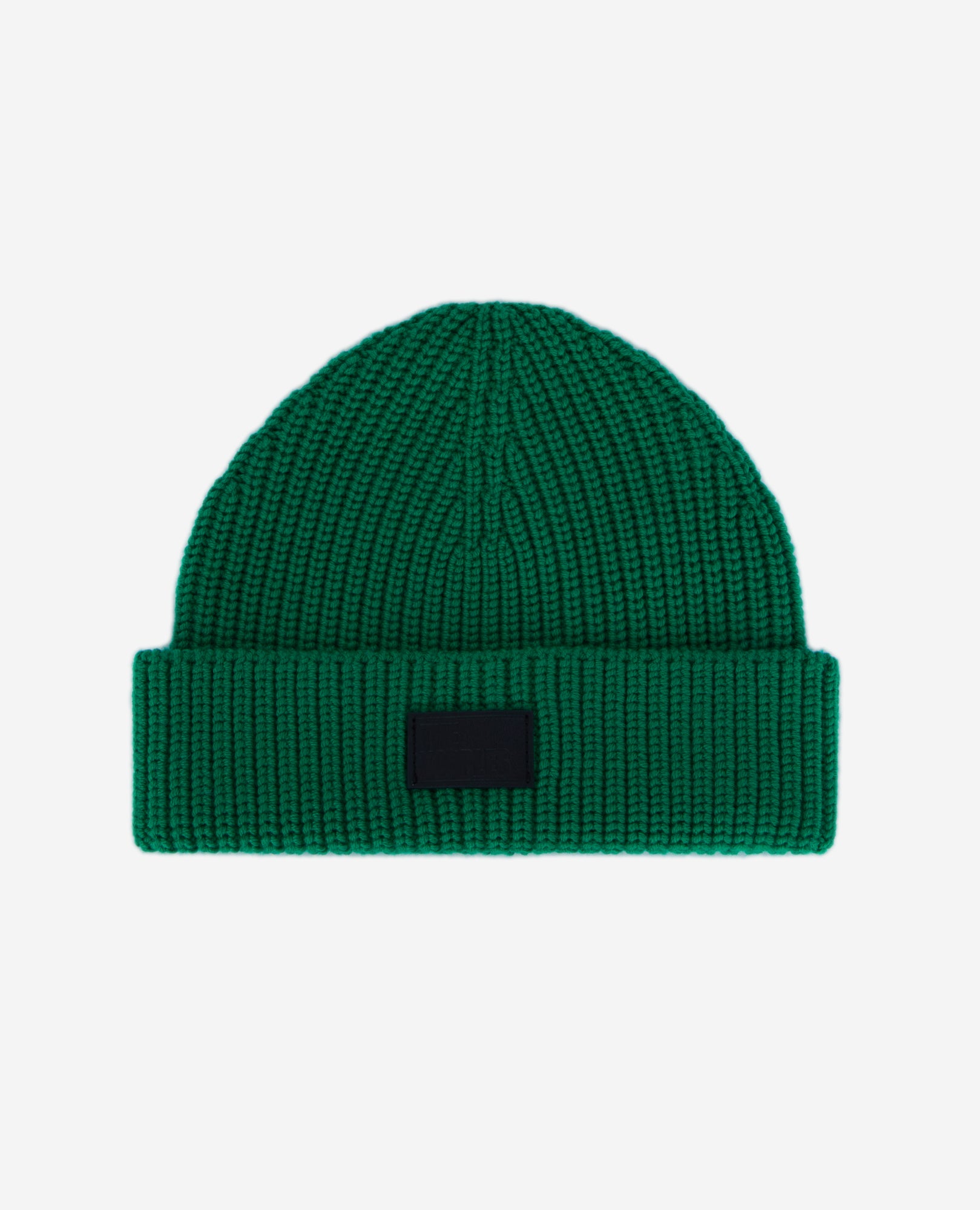 Ribbed Wool Beanie | Women | Green