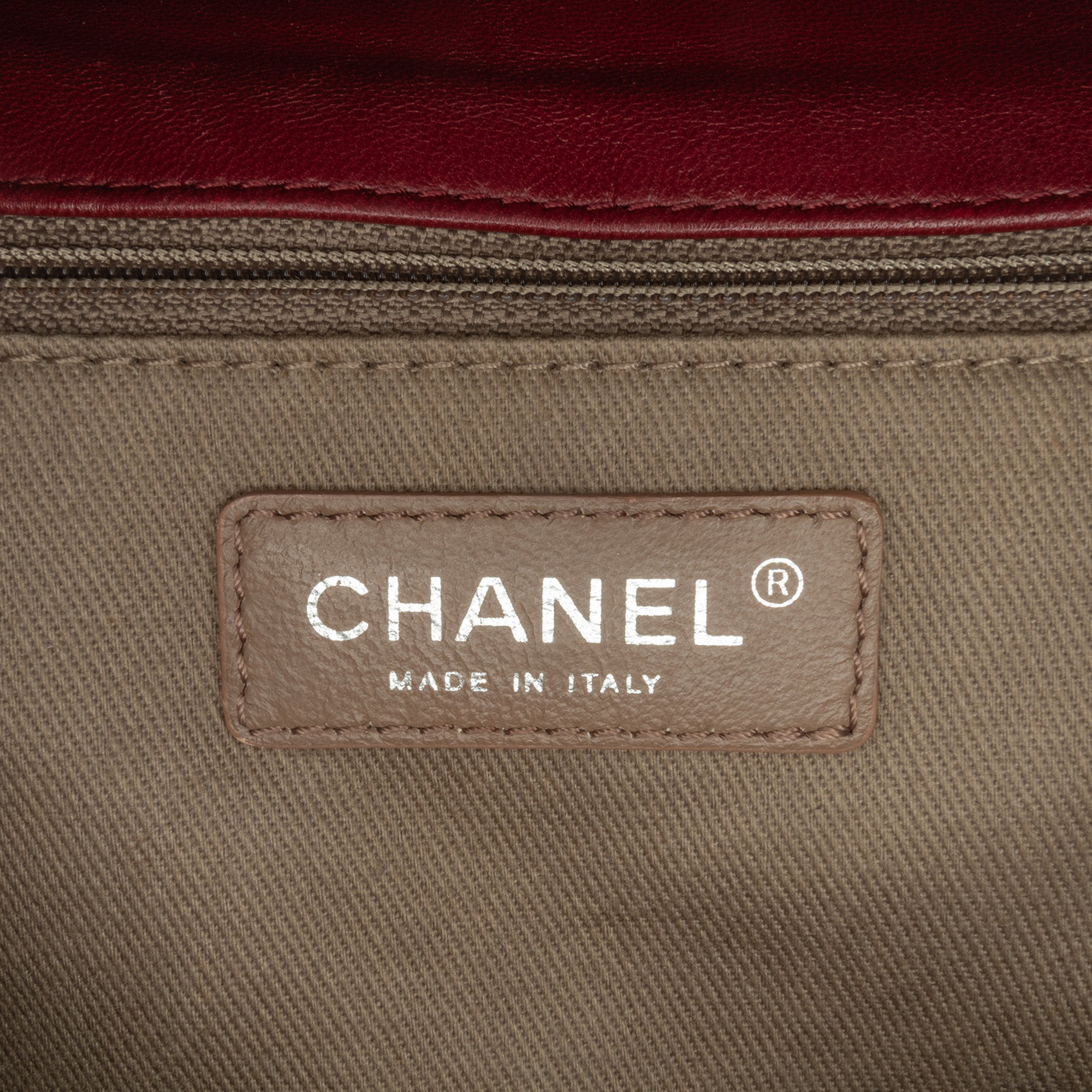 Chanel | Pre-Owned CC Quilted Lambskin Single Flap | Red