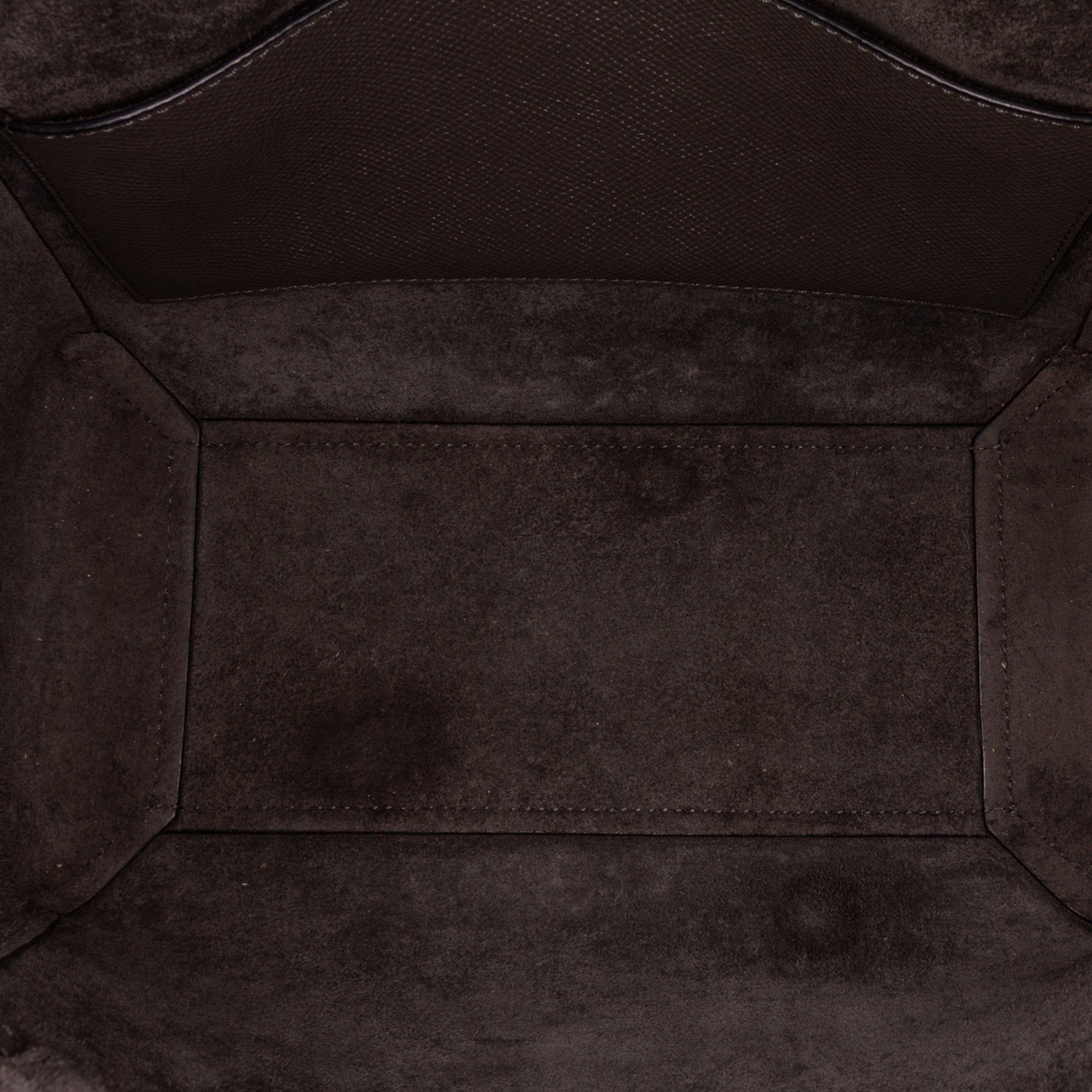 Celine | Pre-Owned Micro Grained Calfskin Belt Bag | Gray