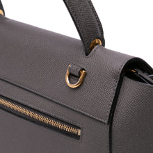 Celine | Pre-Owned Micro Grained Calfskin Belt Bag | Gray