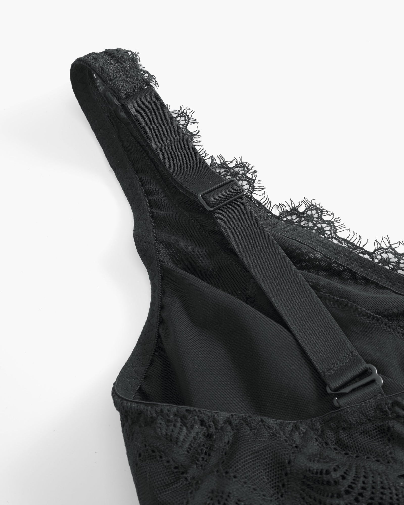 Black Bralette - Allure Curvy Plunge Bralette