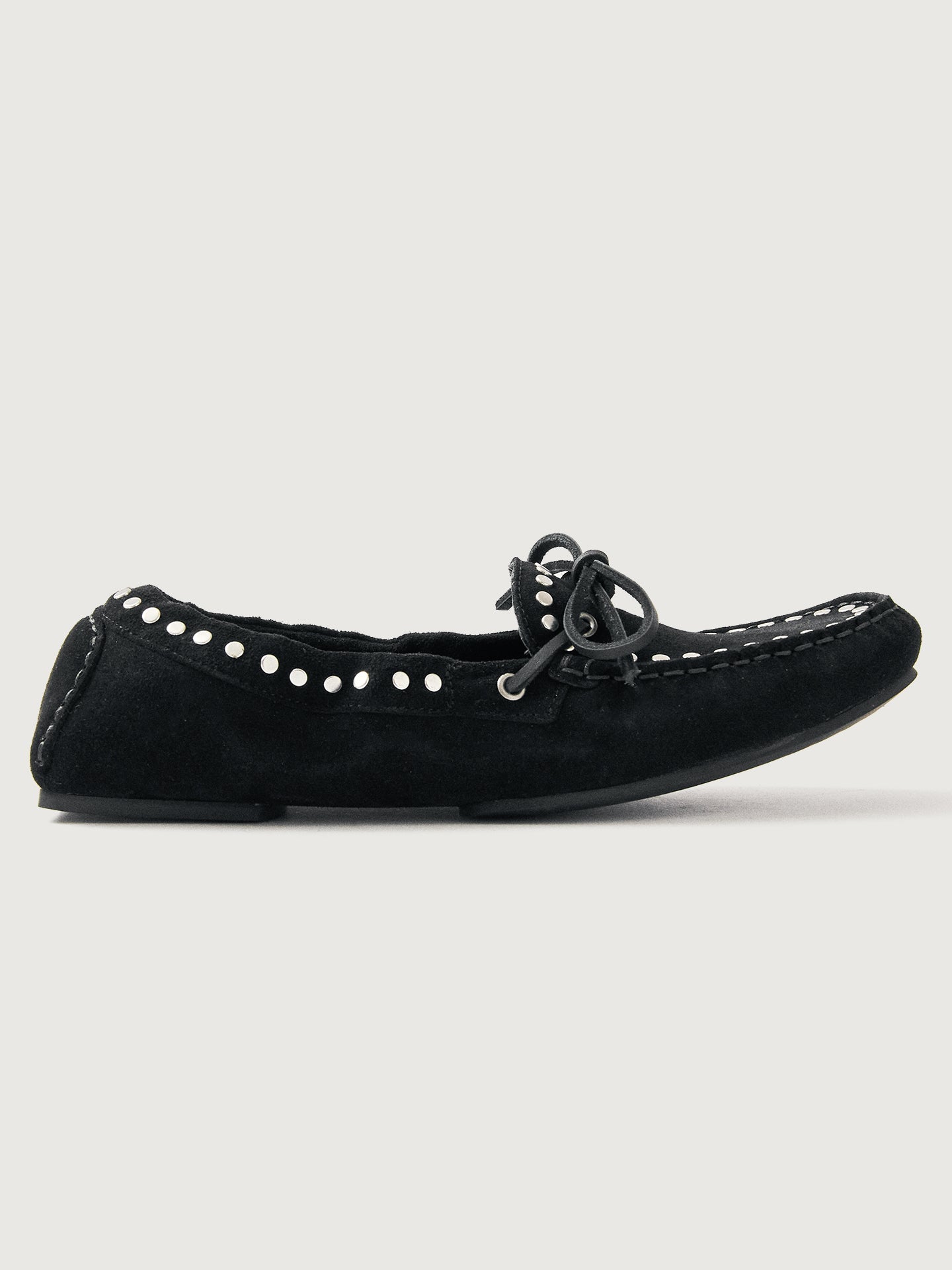 Calla Suede Studs | Black