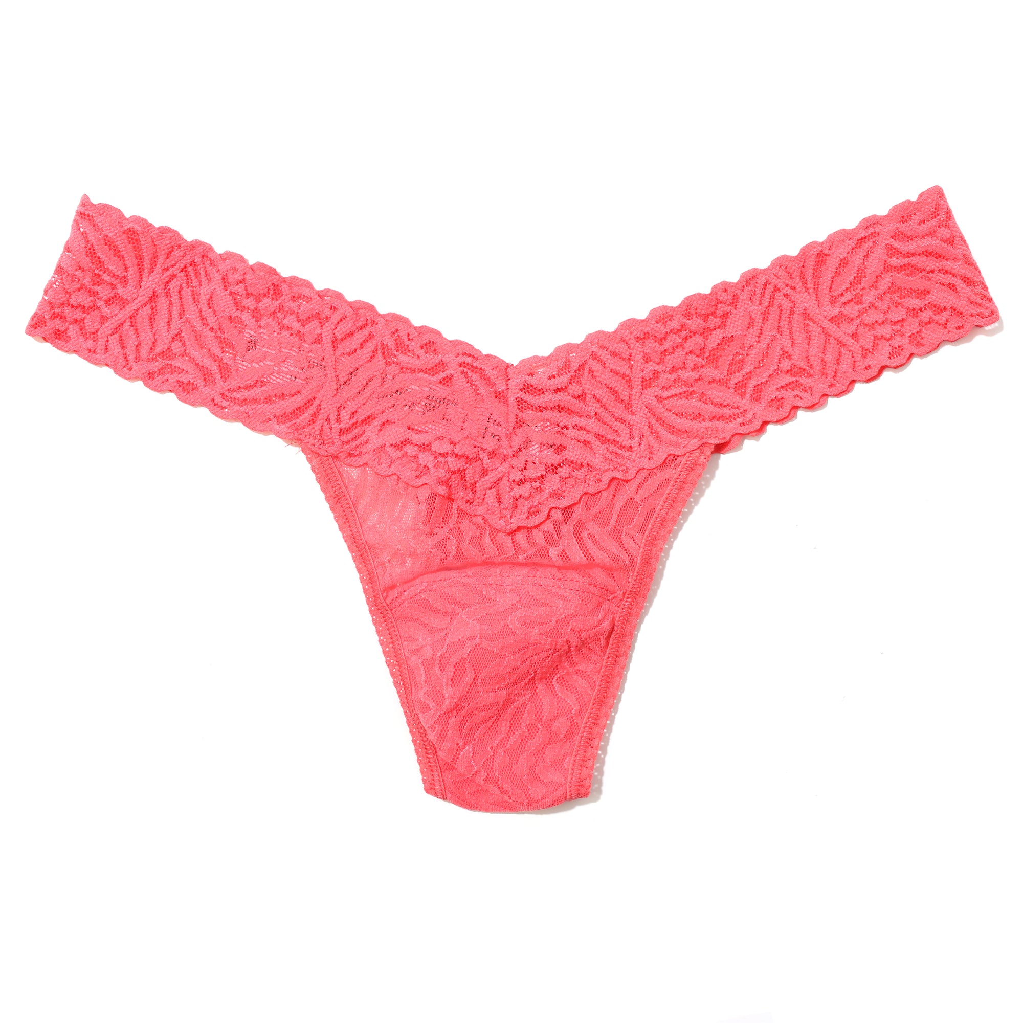 Animal Lace Low Rise Thong | Wild Card (Red)