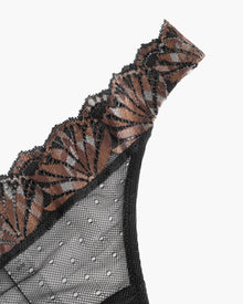Black Thong - Amalia Low Rise Thong