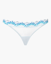 Blue Thong - Amalia Low Rise Thong