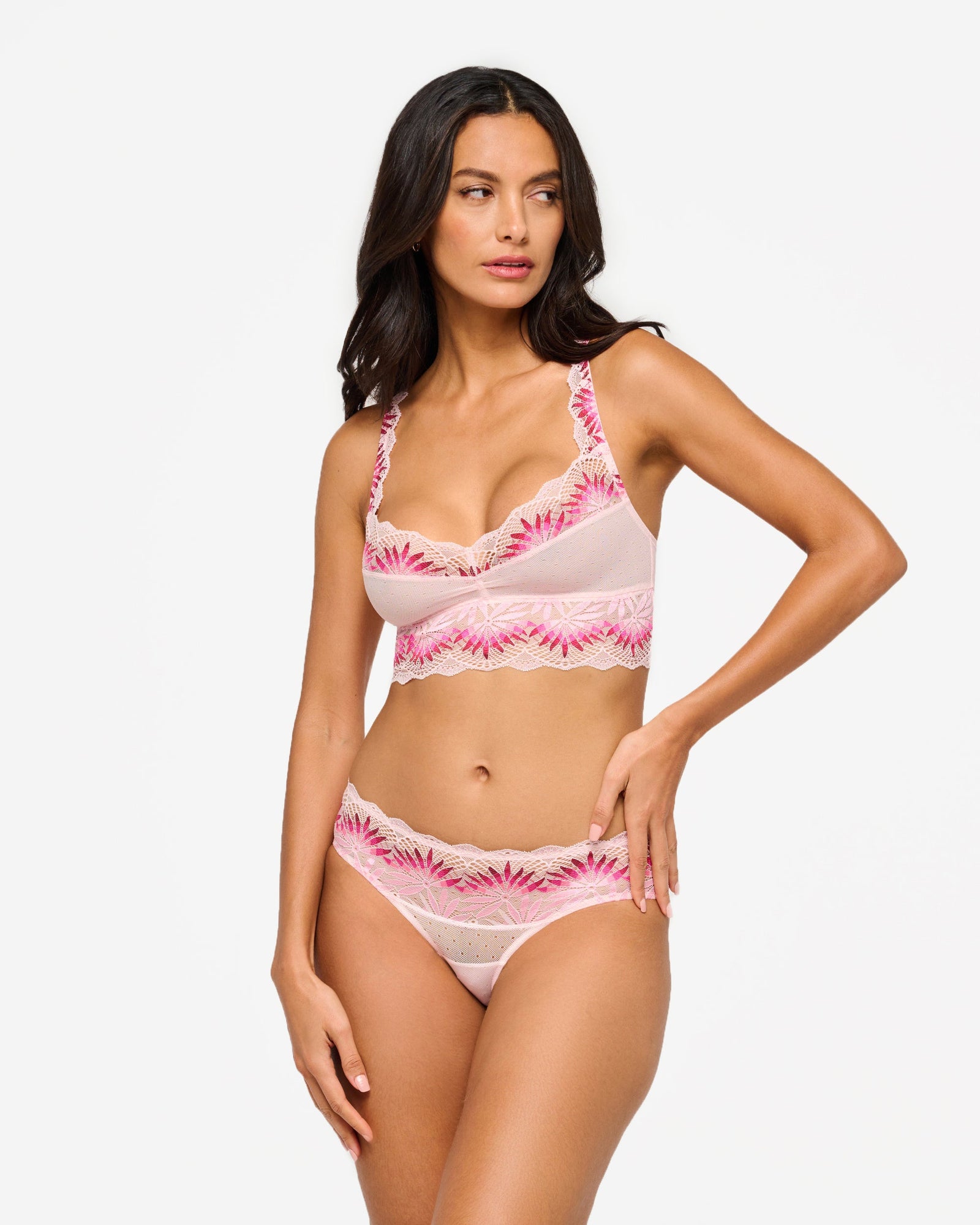 Pink Bralette - Amalia Bralette