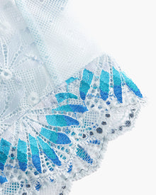 Blue Bralette - Amalia Racerback Bralette