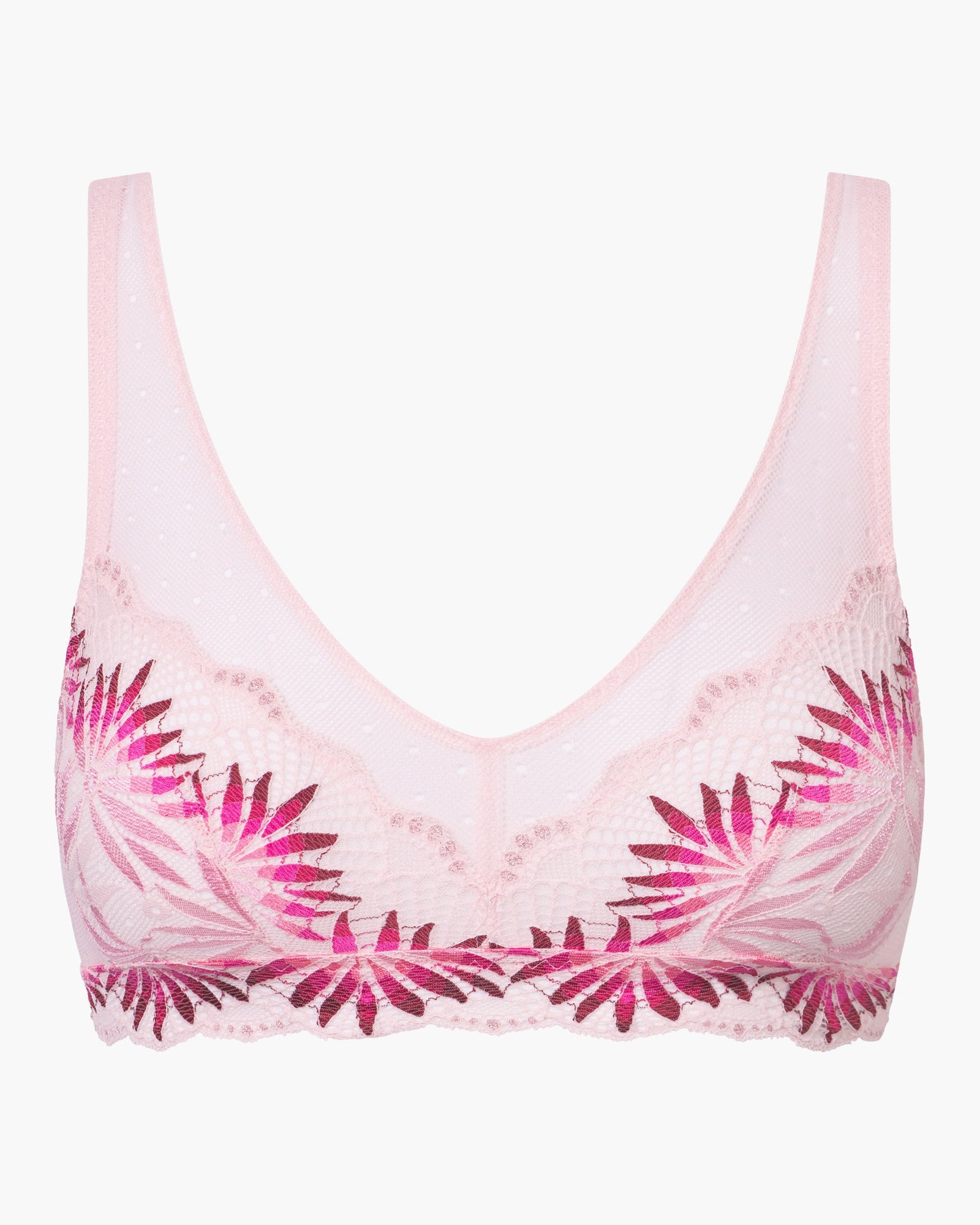 Pink Bralette - Amalia Racerback Bralette