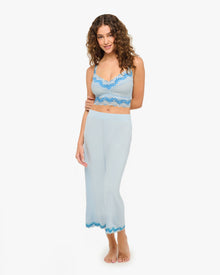 Blue Pant - Amalia Modal Crop Pant