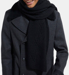 Wool Scarf | Women | Black