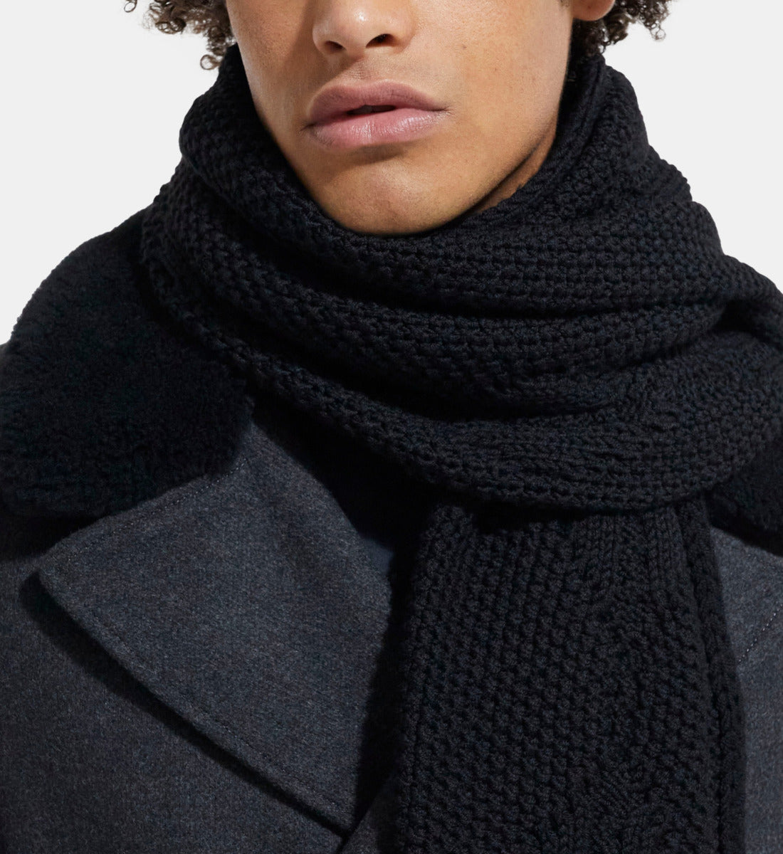 Wool Scarf | Women | Black