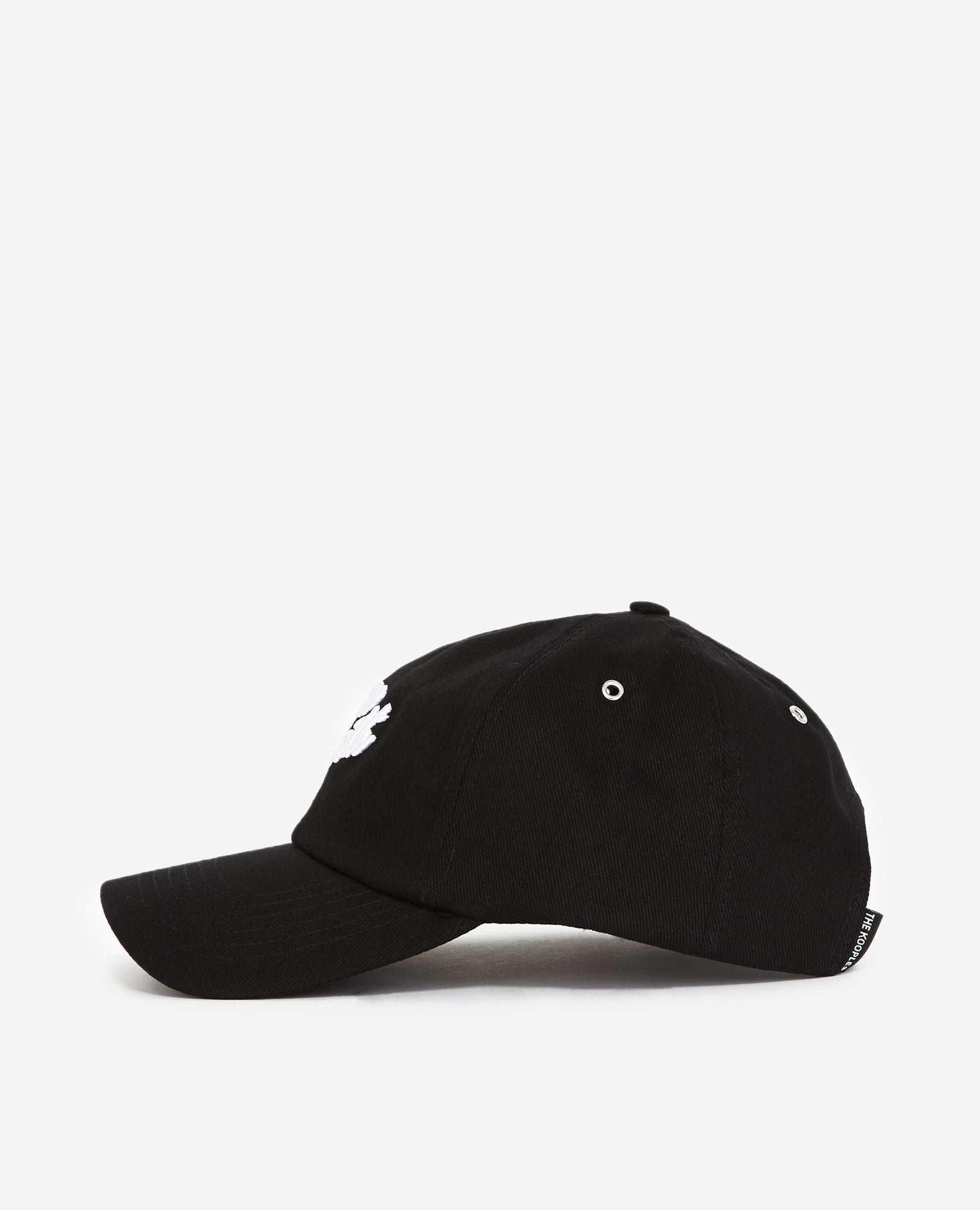 Cotton Cap With The Kooples Embroidery | Women | Black