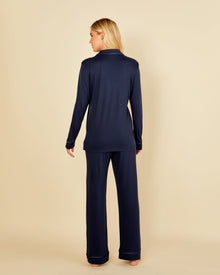 Blue Set - Bella Relaxed Long Sleeve Top & Pant