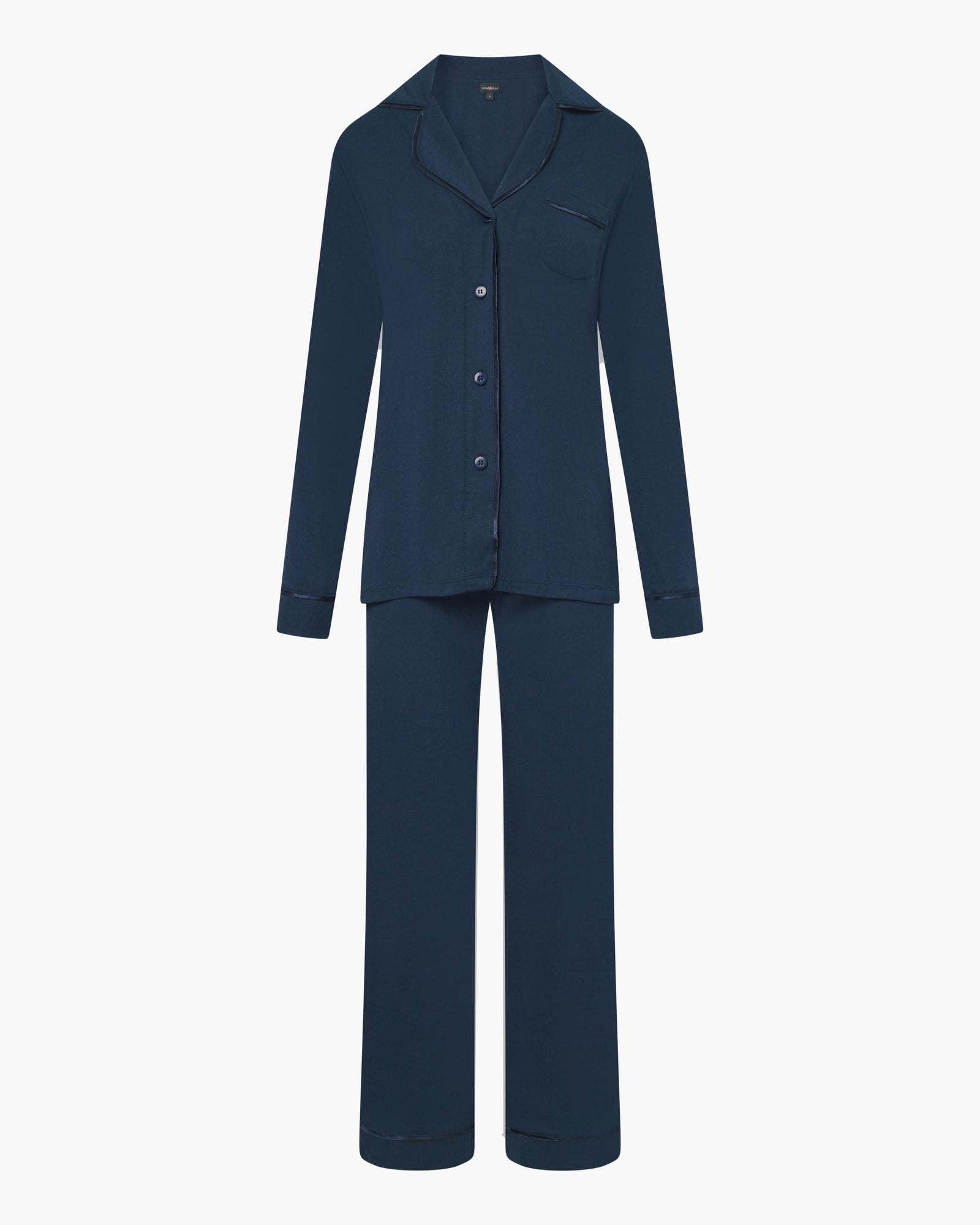 Blue Set - Bella Long Sleeve Top & Pant Pajama Set