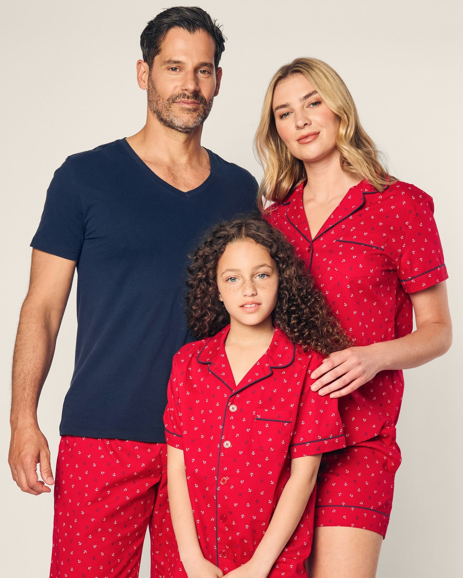 Men's Twill Pajama Pant in Coastal Charms in Anchors Away#Color_Anchors Away
