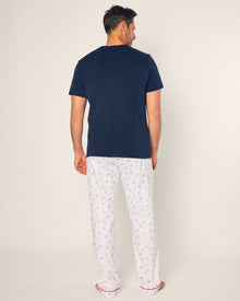 Men's Twill Pajama Pant in Coastal Charms in Coastal Charms#Color_Coastal Charms