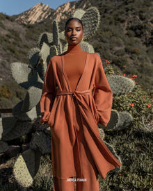 Ona Knit Cardigan | Pumpkin