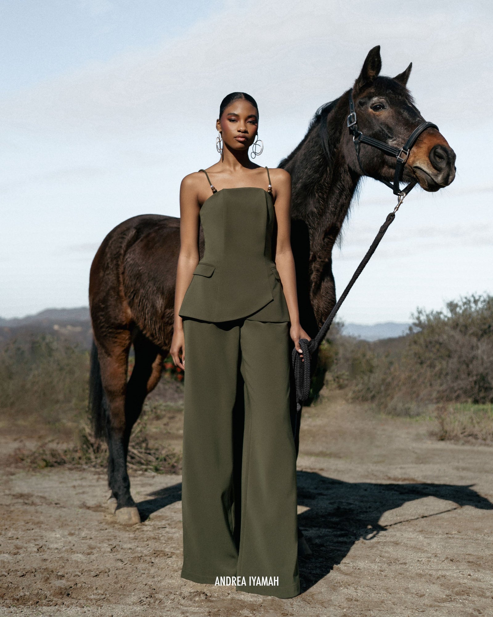 Uta Pants | Olive
