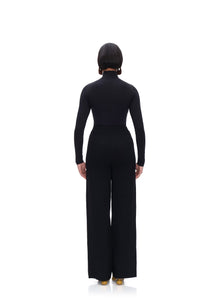 Ally Knit Pants | Onyx