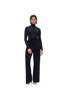 Ally Knit Pants | Onyx