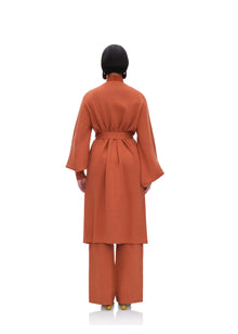 Ona Knit Cardigan | Pumpkin