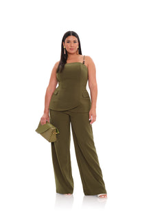 Uta Pants | Olive