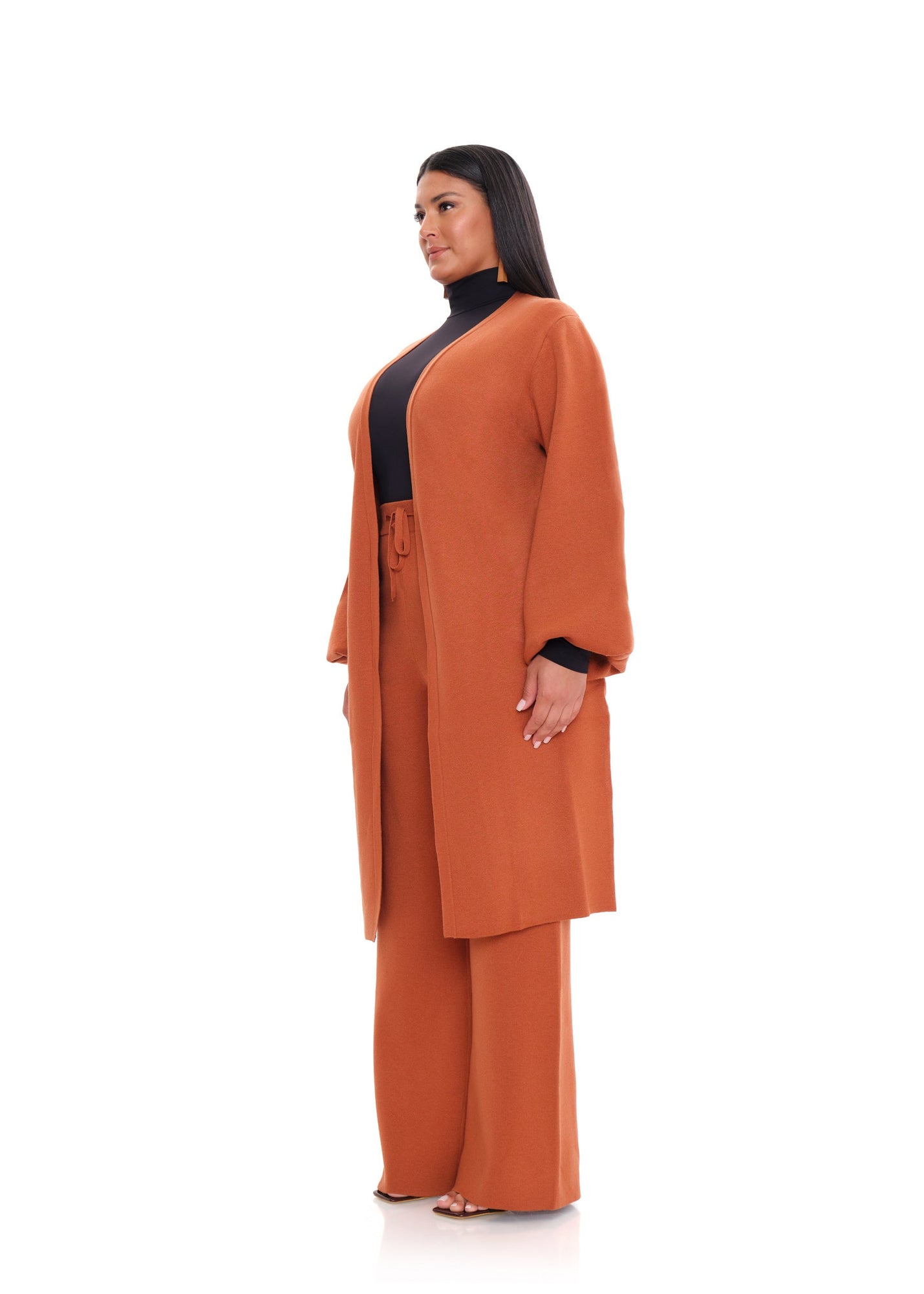 Ona Knit Cardigan | Pumpkin
