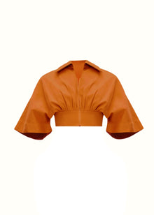 Alu Crop Top | Orange
