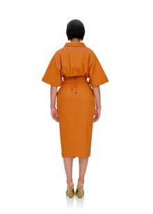 Alu Crop Top | Orange